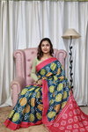 Tew Pure Mulmul Cotton Printed Fancy Saree Suppliers In India